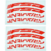 STICKER FSA FüR GRADIENT WIDER LAUFRADSATZ 148 27.5 ROT - 27,5 