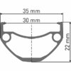 DT Swiss FELGE DT U 663 20 ZOLL 32L - 32 Loch