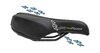 VELO Sattel PLUSH ��DEEP CHANNEL�� schwarz