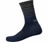 SHIMANO ORIGINAL WOOL TALL SOCKS NAVY (L-XL (SHOE SIZE 45-48)) L/XL