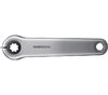 SHIMANO Kurbelarmset SHIMANO E-BIKE SYSTEMS FC-E6100 175 mm Silber