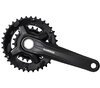 SHIMANO Kurbelgarnitur  FC-M210-B2 170 mm 36-22 Zähne Schwarz