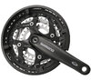 SHIMANO Kurbelgarnitur FC-T521 10-fach 175 mm 48-36-26 Zähne Schwarz