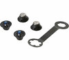 SHIMANO SET SPIKES F.SHM225 Schwarz