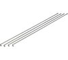 Exal SPEICHE 2MM,GLATT,SILB,276MM,100ST