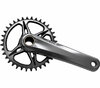 SHIMANO Kurbelgarnitur XTR FC-M9120-1 12-fach 165 mm ohne Kettenblatt Schwarz/Anthrazit