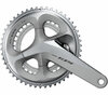 SHIMANO Kurbelgarnitur 105 FC-R7000 11-fach 170 mm 53-39 Zähne Silber