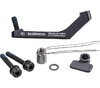 SHIMANO Scheibenbremsadapter Hinten PM FM (Flat Mount) 140 mm